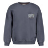 Sturdy Sweater met backprint oversized - Rock the Earth Blauw