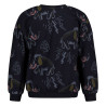 Sturdy Sweater AOP relaxed fit - Rock the Earth d.Blauw