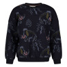 Sturdy Sweater AOP relaxed fit - Rock the Earth d.Blauw