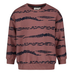 Sturdy Sweater AOP relaxed fit - Rock the Earth Mauve