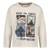 Sturdy Longsleeve oversized - Rock the Earth Offwhite