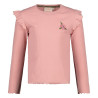 Jubel Longsleeve rib - Moon Flowers l.Roze