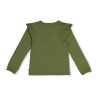 Jubel Longsleeve - Moon Flowers Olijf