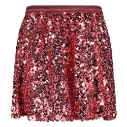 Jubel Pailetten rok - Moon Flowers Roze