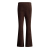 Jubel Flared broek velours rib - City Chic Bruin