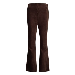 Jubel Flared broek velours rib - City Chic Bruin