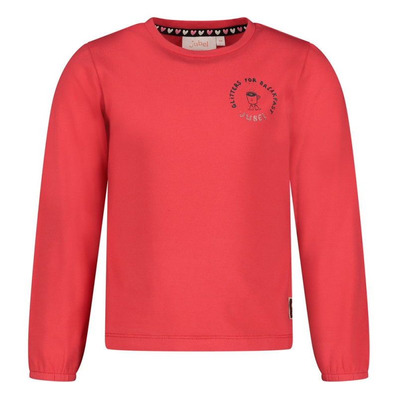 Jubel Longsleeve - City Chic Rood