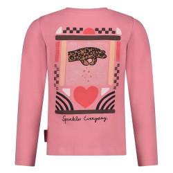 Jubel Longsleeve met backprint - City Chic Roze