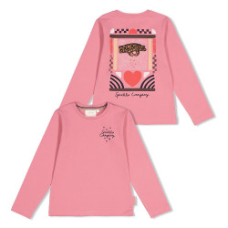 Jubel Longsleeve met backprint - City Chic Roze