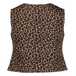 Jubel Denim gilet AOP - City Chic Zand