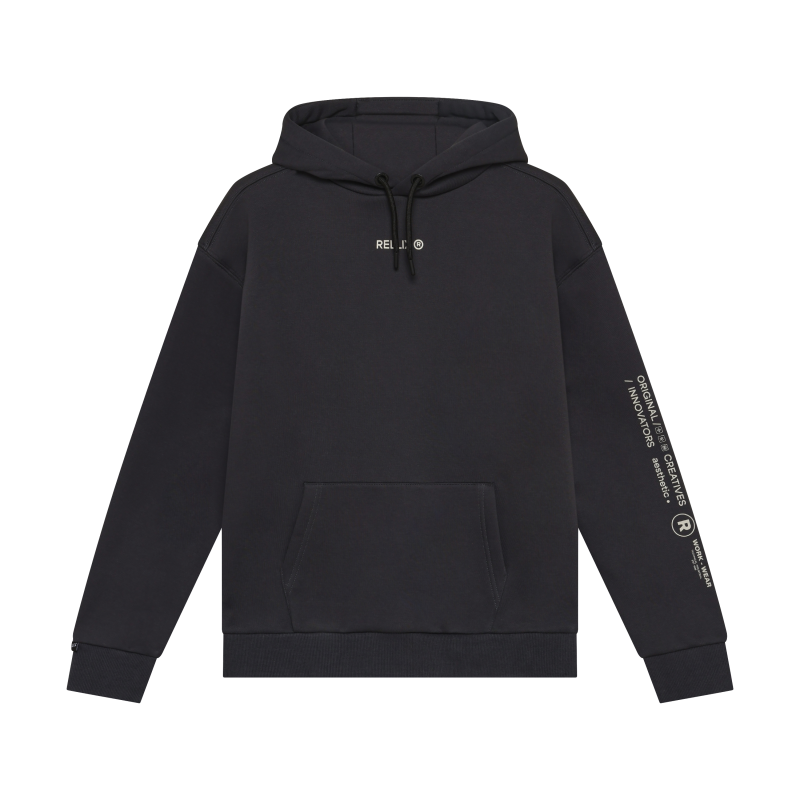 Rellix Loose Fit Hoodie Sleeve Brush Mid Antra