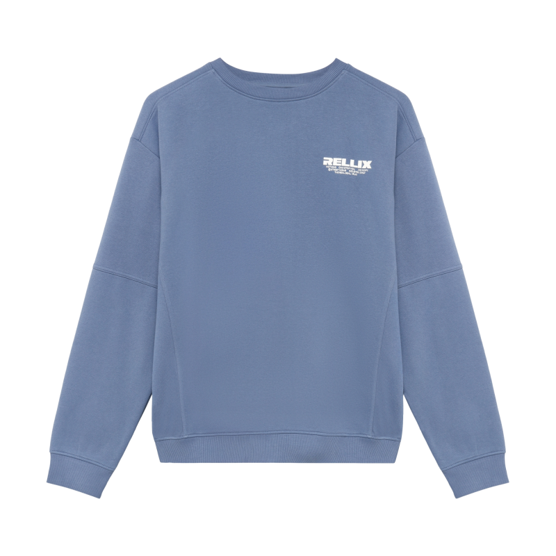 Rellix Loose Fit Sweat Rellix Brush Ash Blue