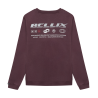 Rellix Sweater Rellix Backprint Brush Dusty Bordeaux