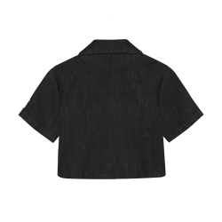 Indian Blue Jeans Shirt Denim  Black Denim