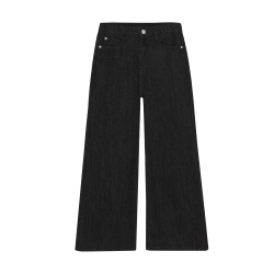 Indian Blue Jeans Extra Wide Fit Glitter Black Denim