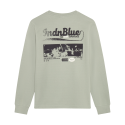 Indian Blue Jeans T-Shirt LS AW Sleeve Dust Green