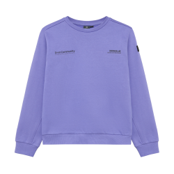 Indian Blue Jeans Sweater Indian Chestprint Bright Purple
