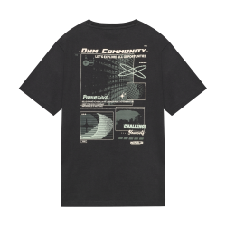 Indian Blue Jeans Loose Fit T-Shirt Indian Blue Antra Ash