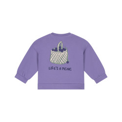 Babyface baby girls sweatshirt Faded Plum