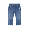 Babyface baby girls denim pants Medium blue denim