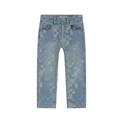 Stains and Stories boys denim wide fit Light blue denim