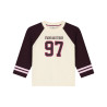 Stains and Stories girls t-shirt long sleeve Wine Red