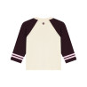 Stains and Stories girls t-shirt long sleeve Wine Red