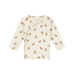 A Tiny Story baby t-shirt long sleeve Ivory