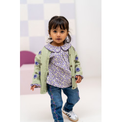 Babyface baby girls t-shirt long sleeve Cream