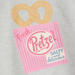 Daily Seven Sweater Backprint Light Grey Melange