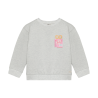 Daily Seven Sweater Backprint Light Grey Melange