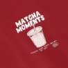 Daily Seven T-shirt Longsleeve Chest print Rythmic Red