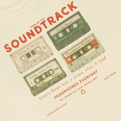 Daily Seven T-shirt Longsleeve Backprint Sandshell