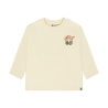 Daily Seven T-shirt Longsleeve Backprint Sandshell