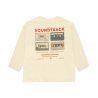 Daily Seven T-shirt Longsleeve Backprint Sandshell