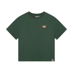 Daily Seven Oversized T-shirt Backprint  Jungle Green