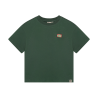 Daily Seven Oversized T-shirt Backprint  Jungle Green
