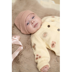 A Tiny Story baby hat Old pink