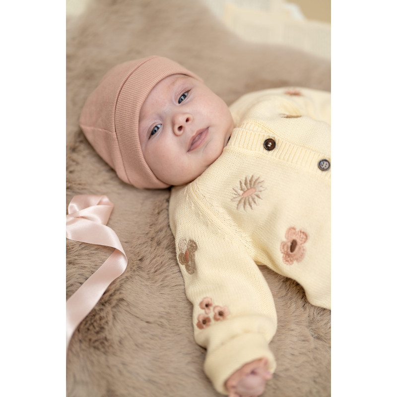 A Tiny Story baby hat Old pink