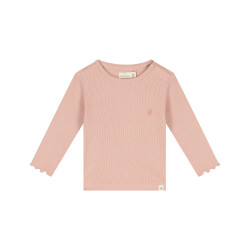 A Tiny Story baby tshirt long sleeve Old pink