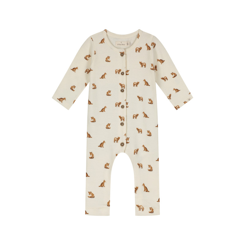 A Tiny Story baby suit Ivory