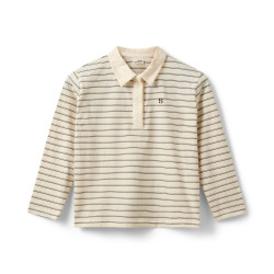 Sofie Schnoor CalliaSY LS T-shirt Off White Striped