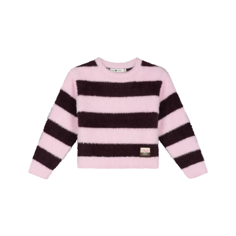 Stains and Stories girls pullover Wine Red