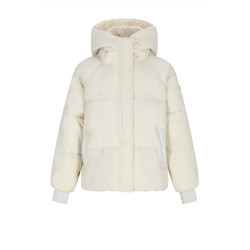 NoBell' Badeau Roomy Hooded Winterjacket Pearled Ivory