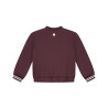 Stains and Stories girls track cardigan Wine Red