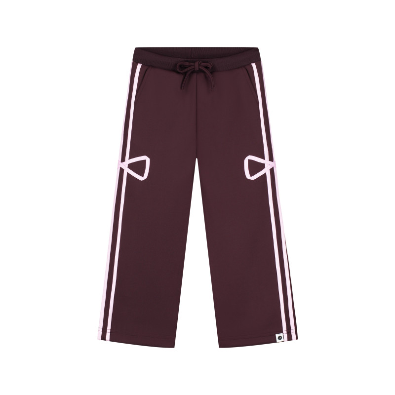 Stains and Stories girls track pant Wine Red