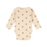 A Tiny Story baby romper long sleeve Beige melange