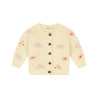 A Tiny Story baby cardigan Ivory