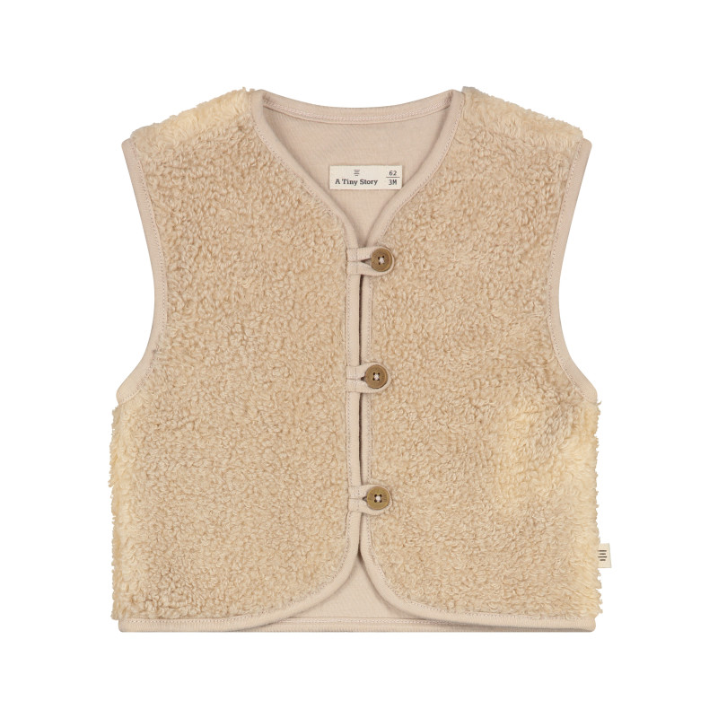 A Tiny Story baby waistcoat Cookie