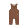 A Tiny Story baby dungaree Coffee